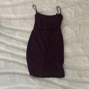 Lulu's Deep Purple Mini Dress